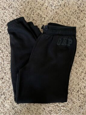 Gap Boys Black Sweatpants Large Jogger Pants